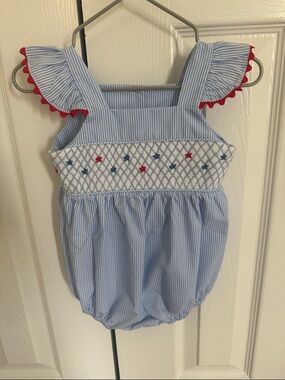 Stitchy Fish Patriotic Bubble - 9M